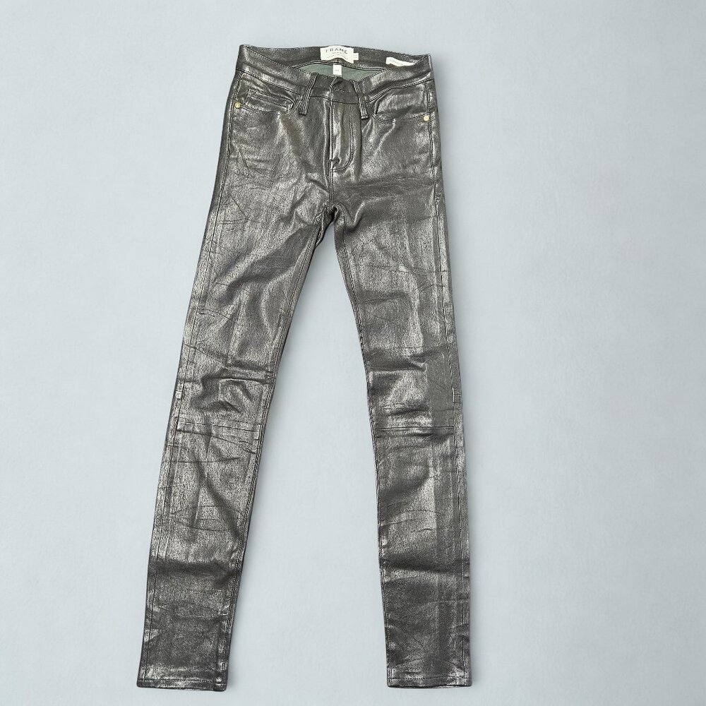 Frame Leather Le High Skinny Size 24